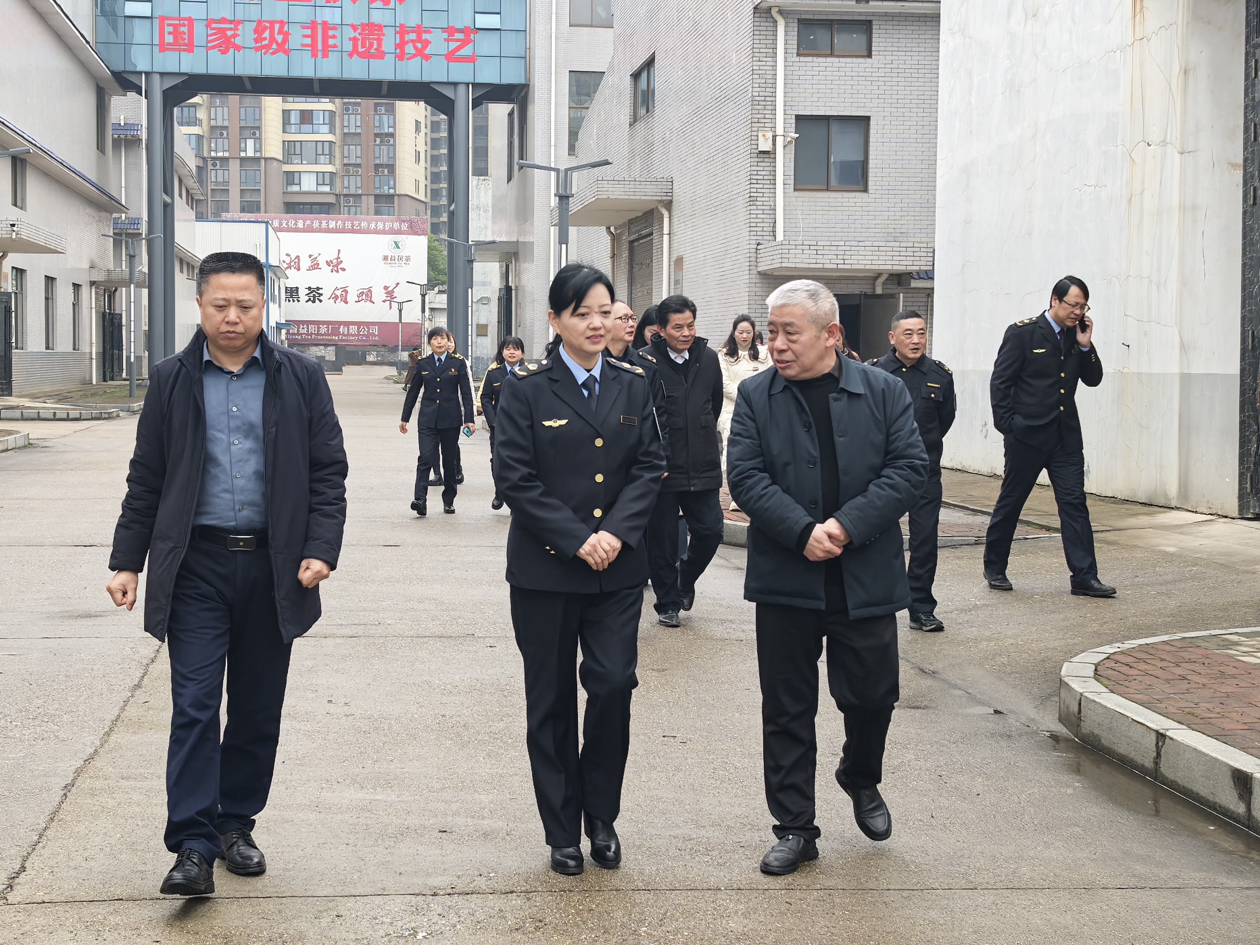 益陽市消保委走進湘益茯茶 見證非遺技藝的品質(zhì)堅守